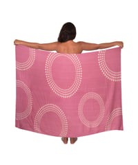 Hawai'ian Pareo   TRIANGLE CIRCLE  Desert Rose  HNLS03708-8690