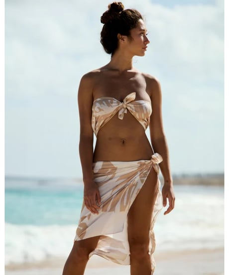 Aloha De Mele  パレオ  MONSTERA  HNLS03558-09720