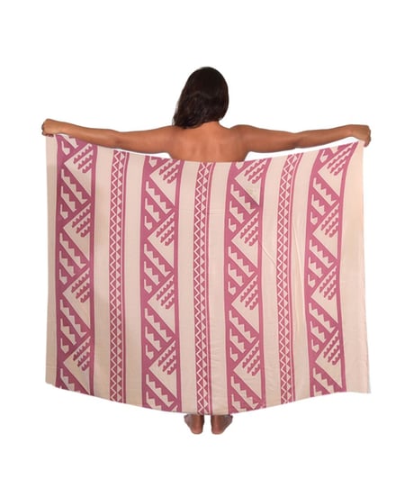 Hawai'ian Pareo  MAUNA SOFT PINK  HNLS03673-96410