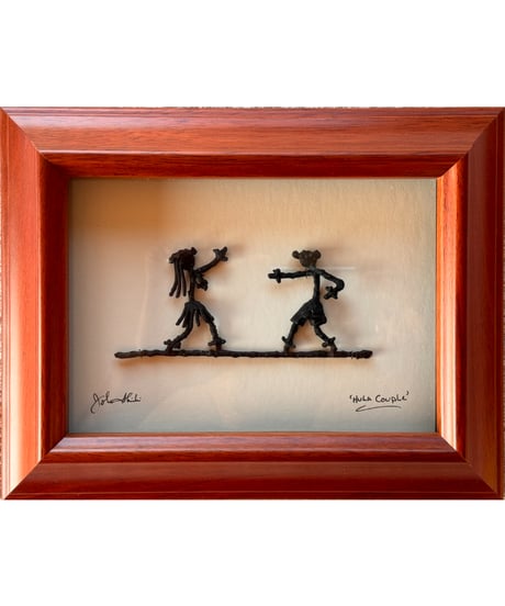 ハワイHAWAIIコアウッド製額縁『DOLE』1990年代当時物③ビンテージ ハワイHAWAIIコアウッド製額縁『DOLE』1990年代当時物③ビンテージ