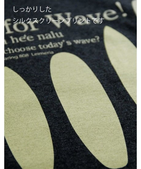 Ｔシャツ　Made for Wave　Leimeria　HNLS02625-55010