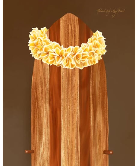Aloha De Mele  ART WORK  ALAIA PUA MELIA  HNLS03434-24130