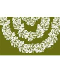Aloha De Mele  パレオ  SummerGreen  HNLS03578-09720