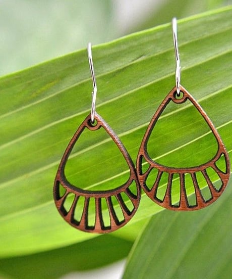 チェリーウッド　ピアス　ティアドロップ　Wailele　HNLS02860-65620