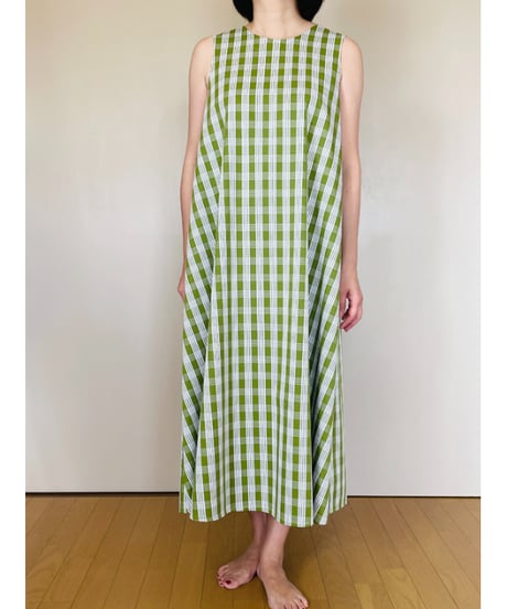 PALAKA AVOCADO バックリボン ワンピース  HNLS03528-05030
