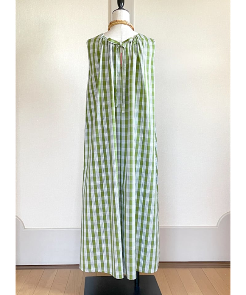 PALAKA AVOCADO バックリボン ワンピース HNLS03528-05030 |