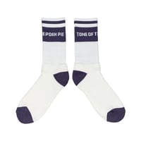 81LAX "FLAVOR" Mid SOX -THREE STRIPE-〔UBE〕