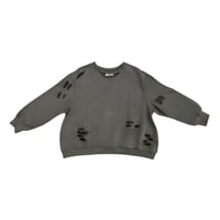 Honey Pot "SLASH NECK SWEAT" -GRY-