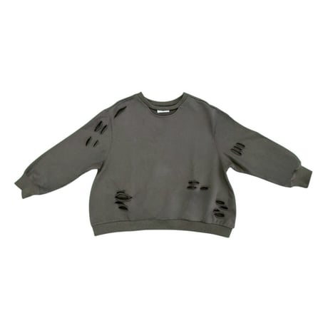 Honey Pot "SLASH NECK SWEAT" -GRY-