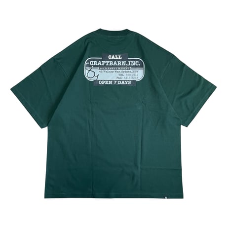 81TEEZ "CRAFTBARN inc." S/S -GRN-
