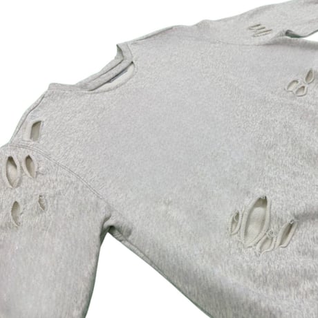 Honey Pot "SLASH NECK SWEAT" -ASH-