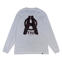 東京洗濯倶楽部 "HIROTTON" Collabo L/S -GRY-