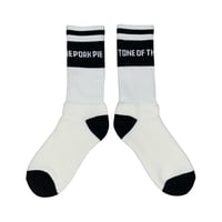 81LAX "FLAVOR" Mid SOX -THREE STRIPE-〔OREO〕