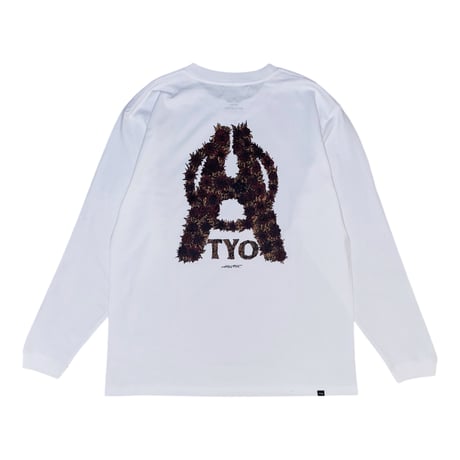 東京洗濯倶楽部 "HIROTTON" Collabo L/S -WHT-