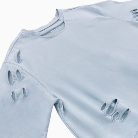 Honey Pot "SLASH NECK SWEAT" -BLU-