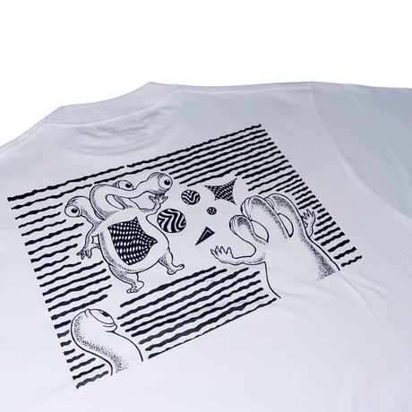 81LAX "Geomefric Pattern+Monster" S/S