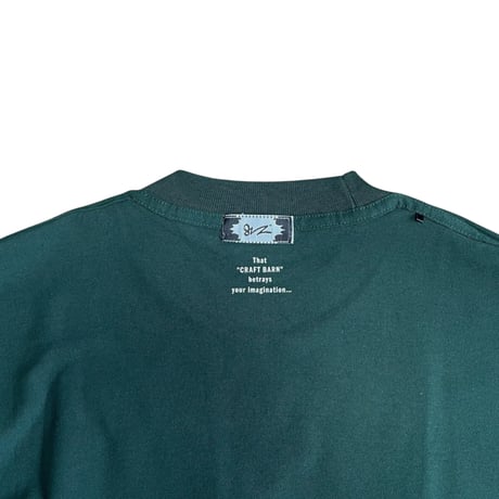 81TEEZ "CRAFTBARN inc." S/S -GRN-