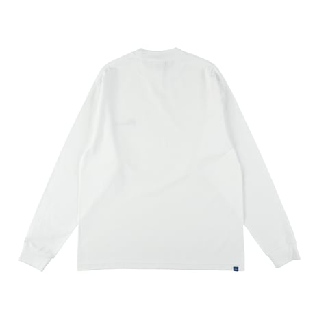 81TEEZ "CMP" L/S -WHT-