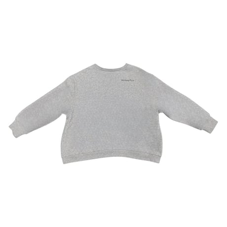 Honey Pot "SLASH NECK SWEAT" -ASH-