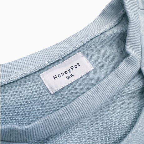 Honey Pot "SLASH NECK SWEAT" -BLU-