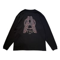 東京洗濯倶楽部 "HIROTTON" Collabo L/S -BLK-
