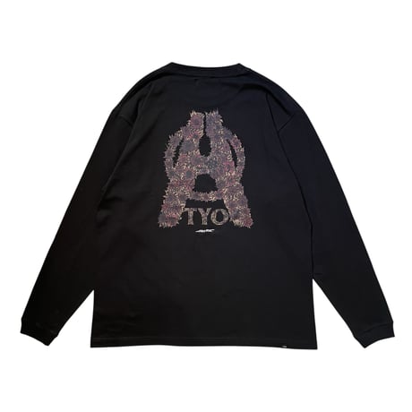 東京洗濯倶楽部 "HIROTTON" Collabo L/S -BLK-