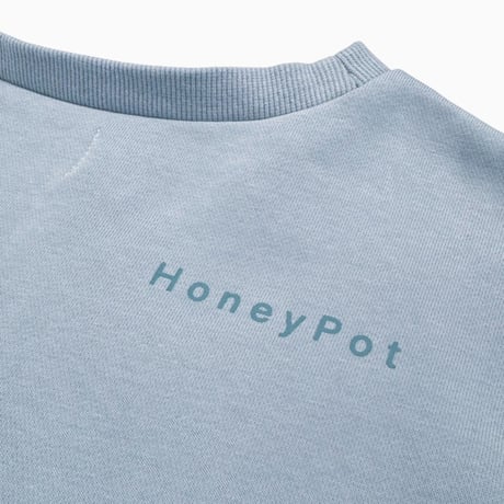 Honey Pot "SLASH NECK SWEAT" -BLU-