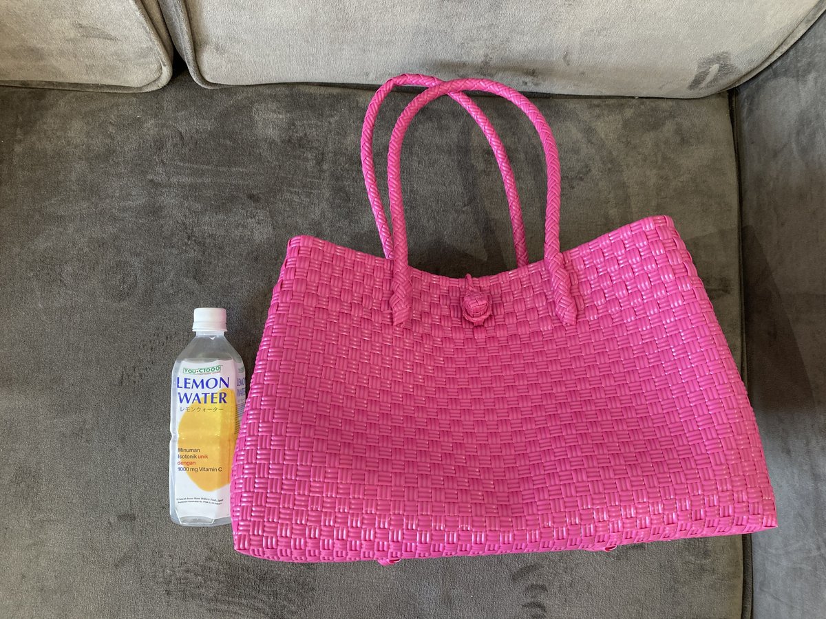♦︎GP BOX TOTE ♦︎【Vivid Pink】（ビビットピンク）♦︎横型 | tru