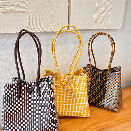 GP ボックストート　ML コーヒーブラウン✖️ホワイト