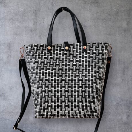 定番シンプルトート　S-long ストラップ付き