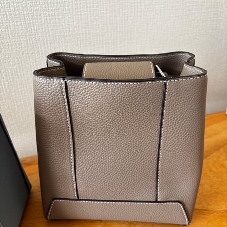 スクエア　ミニトート　ショルダー2way