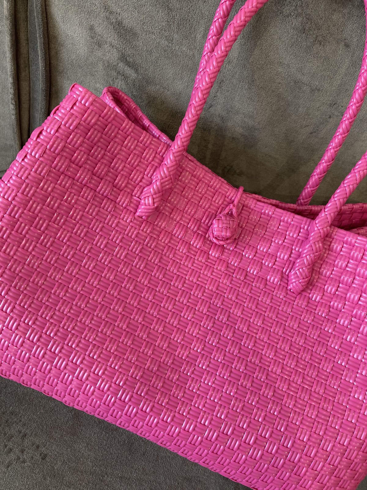 GP ボックストートバッグ 横型 L ＊ビビットピンク | true tree