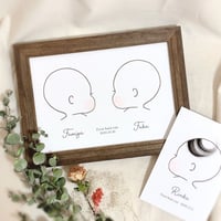 baby hair art〈双子ちゃん 前髪ver.〉