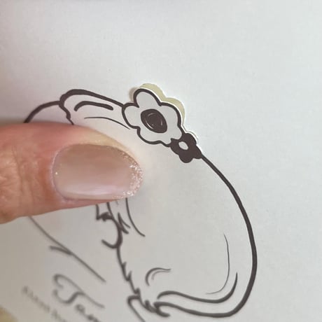 baby hair art〈ちょんまげver.〉