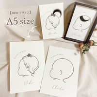 【newデザイン!】baby hair art〈A5 size〉