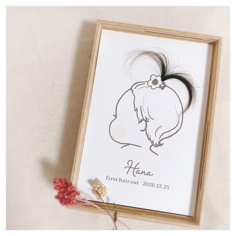 baby hair art〈ちょんまげver.〉