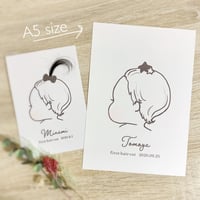 baby hair art〈A5 size〉