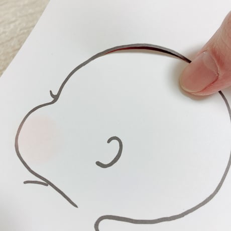 baby hair art 〈前髪ver.〉