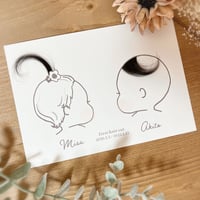 baby hair art〈前髪ちょんまげmix ver.〉