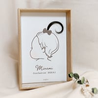 baby hair art〈ちょんまげver.〉
