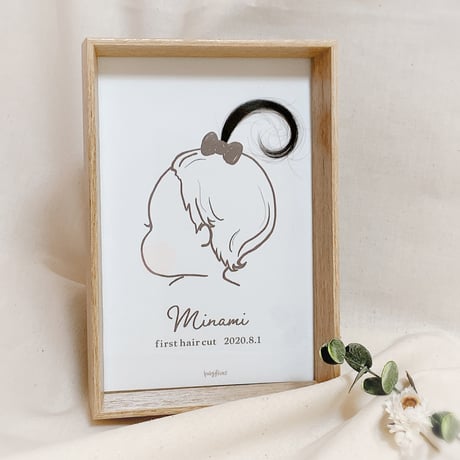 baby hair art〈ちょんまげver.〉