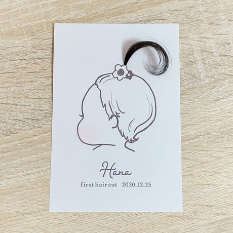 baby hair art〈ちょんまげver.〉