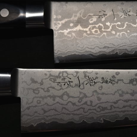 美濃 英一作ダマスカス鋼VG-10牛刀240mm
