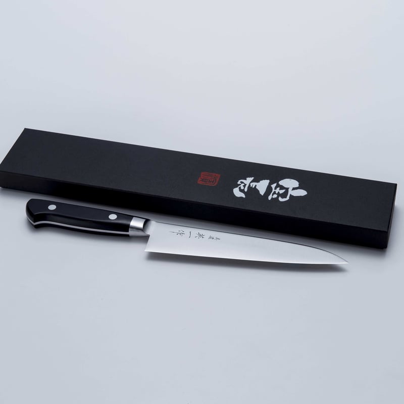 美濃 英一作 モリブデン鋼VG-1牛刀180mm | マルサ研磨巧業