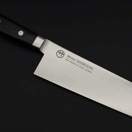 Mino HIDEICHI Molybdenum Steel AUS-8 牛刀240ｍｍ