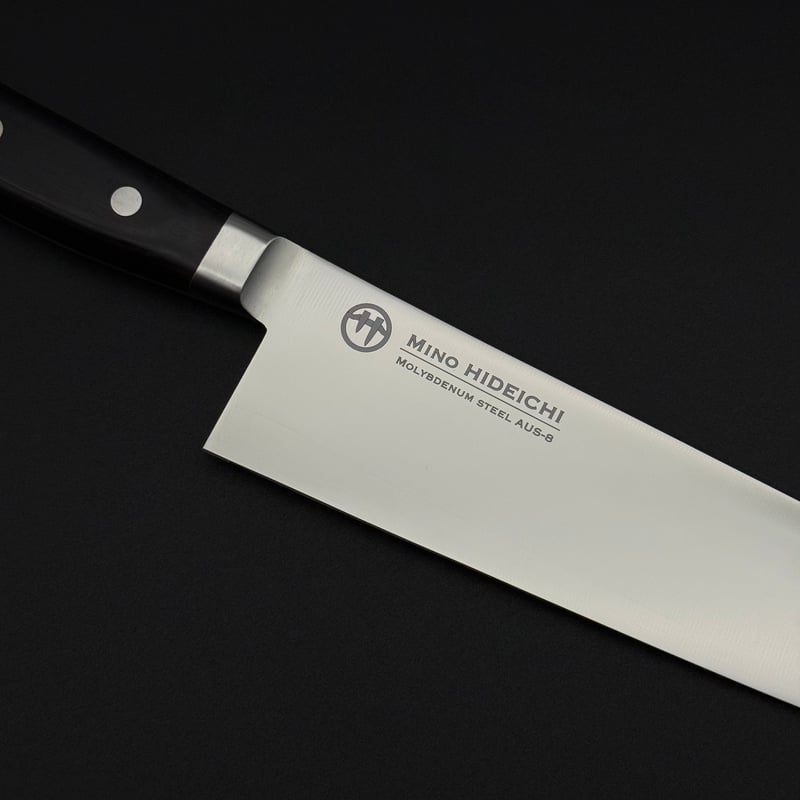 Mino HIDEICHI Molybdenum Steel AUS-8 牛刀240mm |