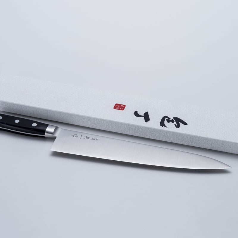 美濃 英一作 モリブデン鋼VG-1牛刀270mm | マルサ研磨巧業