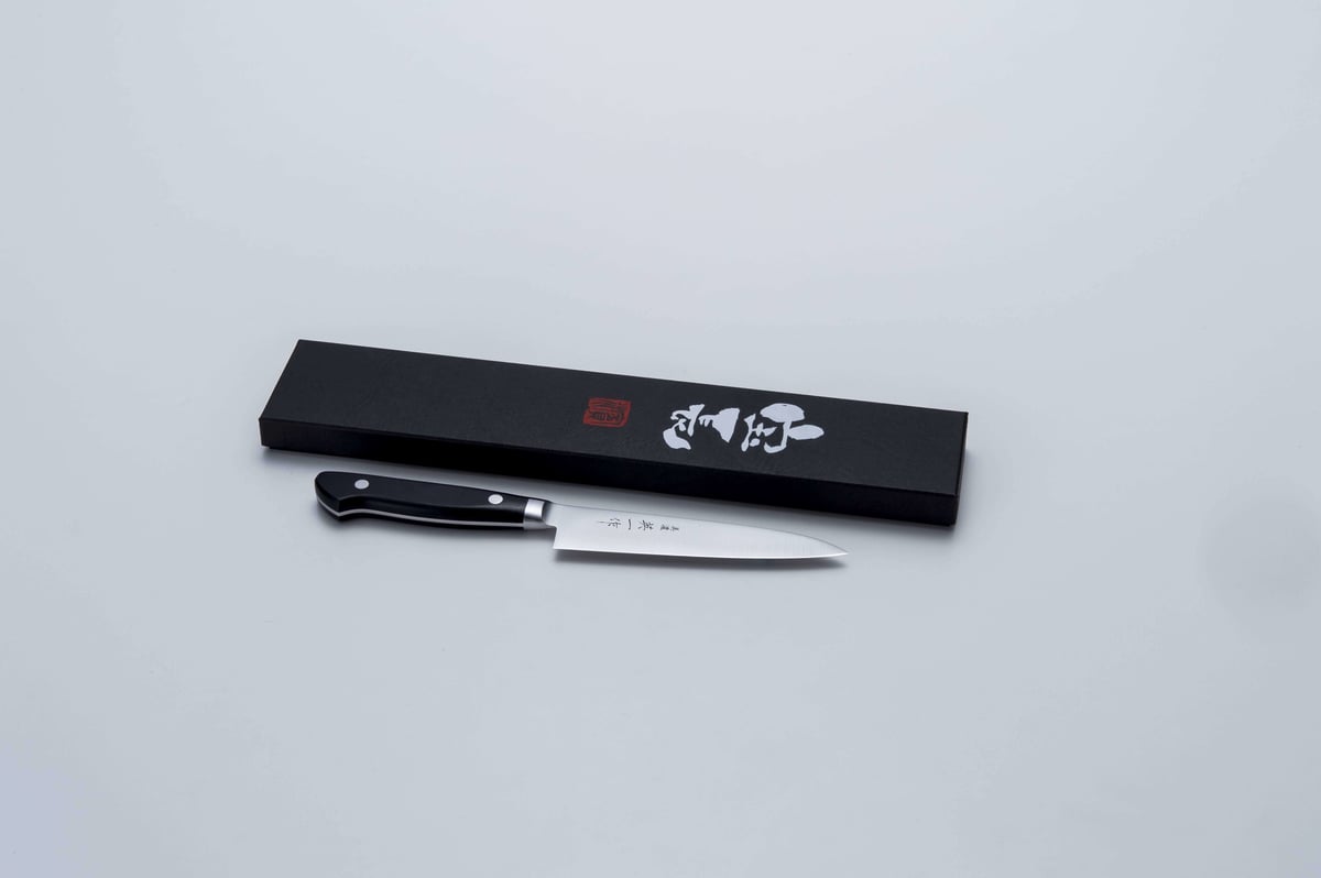 美濃 英一作モリブデン鋼VG-1ペティナイフ120mm | マルサ研磨巧業