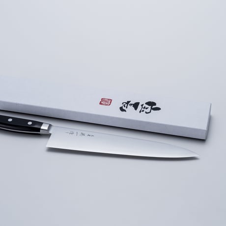 美濃 英一作 モリブデン鋼VG-1牛刀240ｍｍ