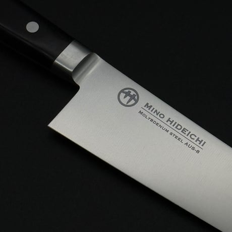 Mino HIDEICHI Molybdenum Steel AUS-8 牛刀210mm
